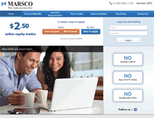 Tablet Screenshot of marsco.com